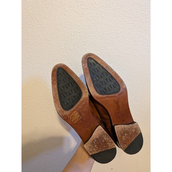 Yanko Semi brogue light brown size 4.5 - Picture 3 of 9